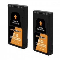 Spypoint LIT-22 Twin Pack Rechargeable Lithium Battery Pack for Flex G-36 FLEX-S Cellular Trail Camera 